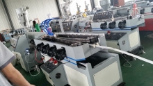 plastic corrugated pipe extruder machine