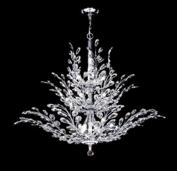 Fancy tree branch chandelier for wedding decor