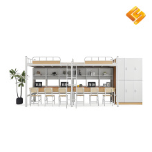 Space-Saving Dorm Bed System with Modular Teaching Design