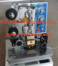 Electric Ribbon Hot Code Date Printer/ colour ribbon printing machine