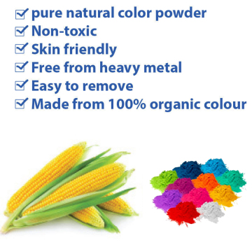 Food grade natural rangoli holi powder for event