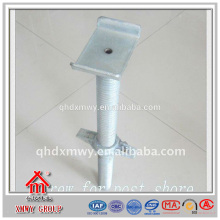 endurable light weight and high rate recycling U-head screw and base jack in building