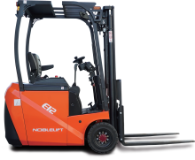 Noblelift Mini Three-Wheel Counter Balanced Battery Forklift FE3R12 - High Quality Low Price