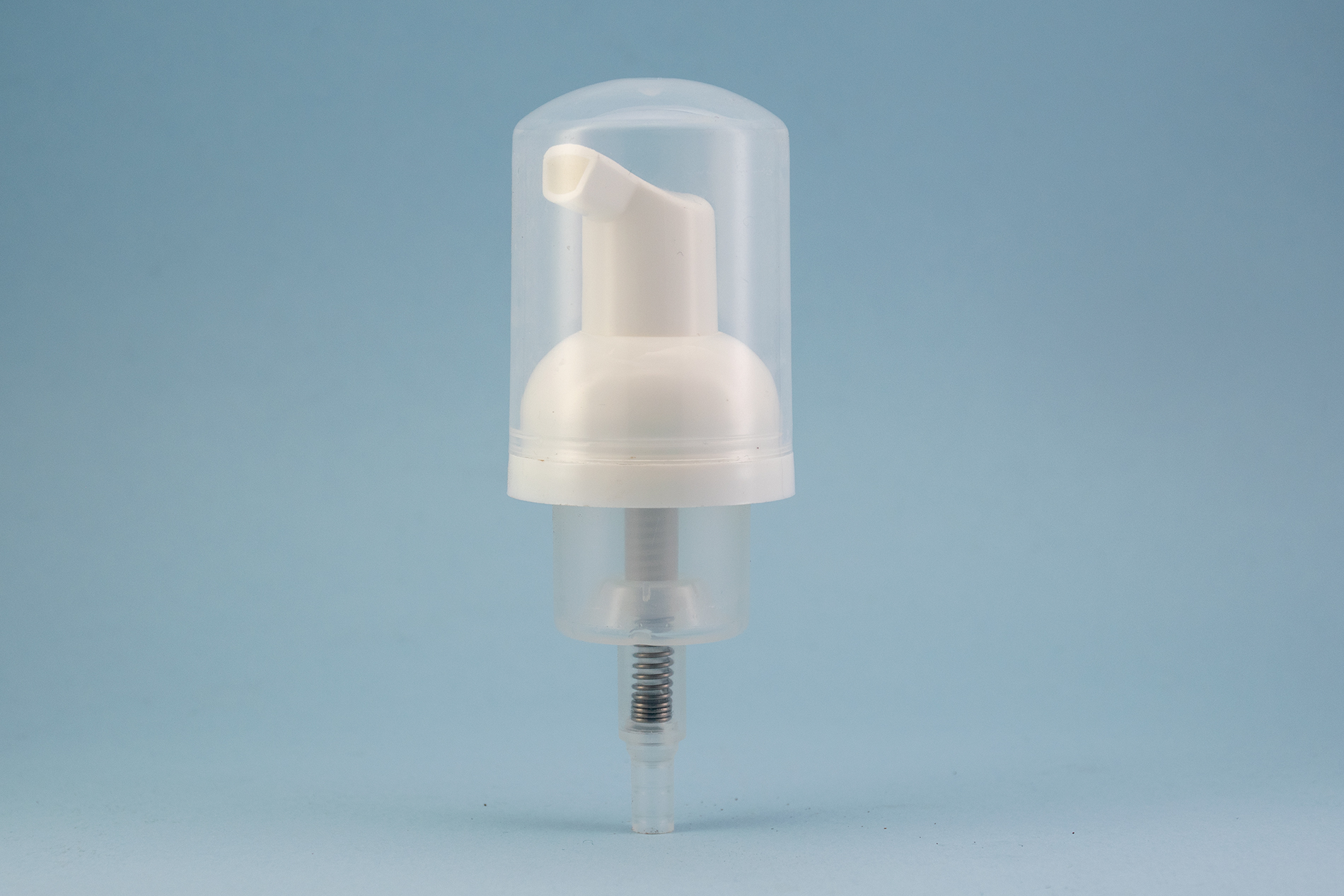 مضخة توزيع رغوية بيضاء ناعمة مقاس 30 مم 30MM white smooth foamer dispensing pump