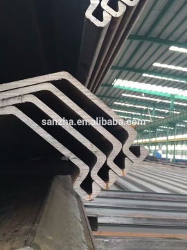 HOT ROLLED Z TYPE SHEET PILE