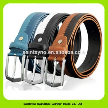 China wholesale fashion male leather belt 16248