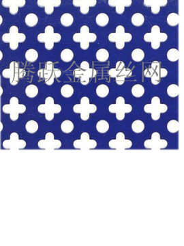 Perforated wire mesh