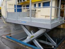 Garage car lift table