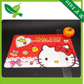 plastic dining pp table mat drawing table mat