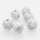 Howlite 8 mm boules de pierre décoration de la maison perles de cristal rondes