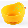 Duck Shape Non Slip Silicone Suction Bowl