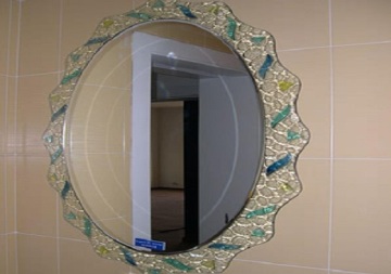 tempered frosted mirror for decrative