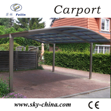 Polycarbonate and aluminum carport folding tents shelter