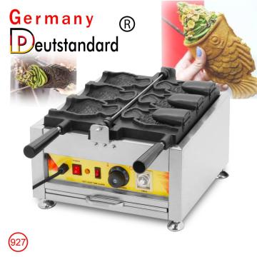 elektrischer offener Mund Fisch Taiyaki Kegel Waffelmacher