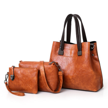 shoulder bag custom high quality leather women handbag