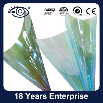 High perfomance chameleon car window tint film ,car reflective solar window film