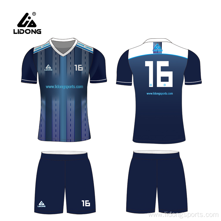 Soccer Football Team Wear Uniforms Football Jersey