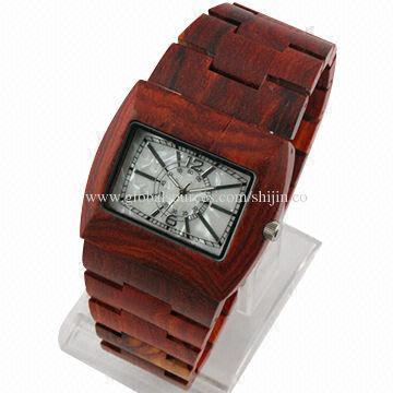 2014 Hot sale good-quality red sandal wooden watches