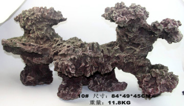 Decorative Aquarium Polyresin Ornament Moss Rocks