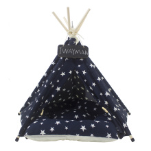 Portable Pet Playhouse Tent with Thick Cushion for Small Dogs and Cats