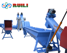 High Efficiency Plastic Bottles Polystyrene Recycling Machine