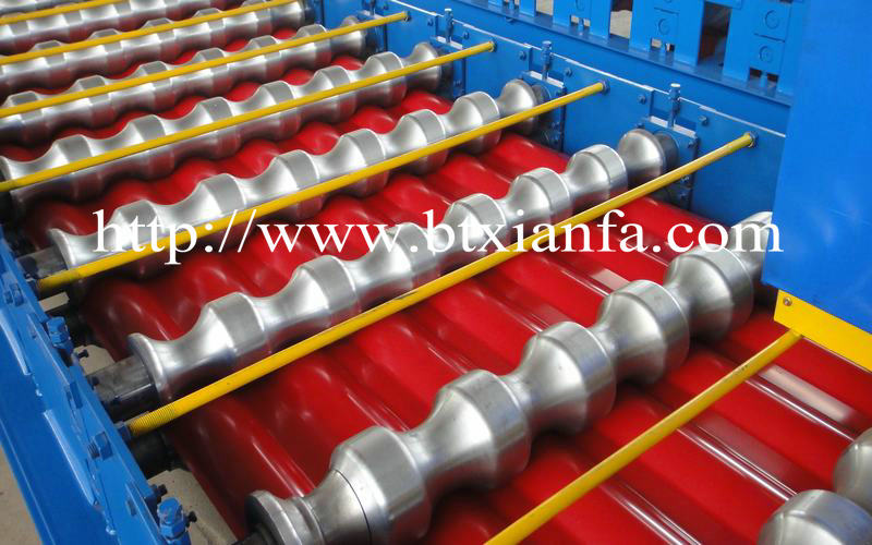 Philippine Glazed Tile Roll Forming Machinery