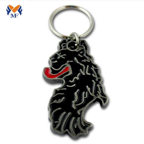 Metal Bottle Opener Keychain Keyring