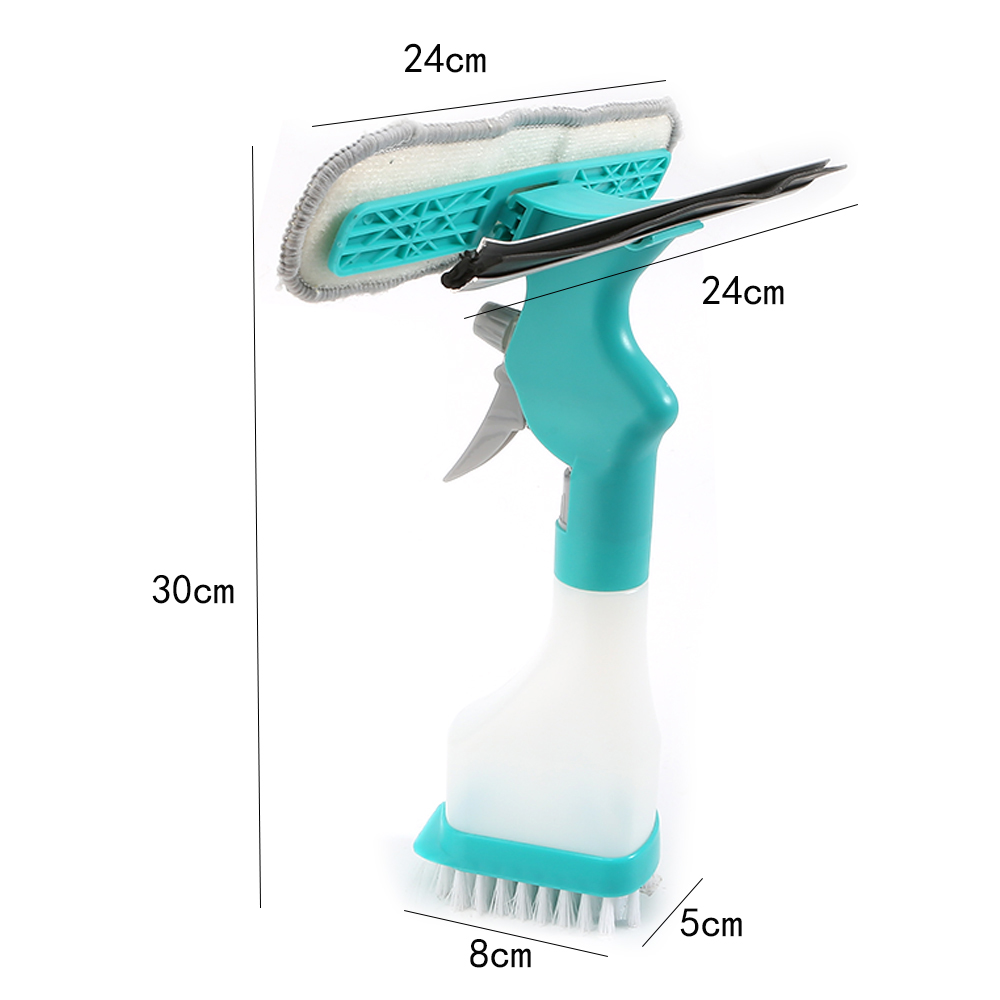 Window Cleaning Scraper With Bottle