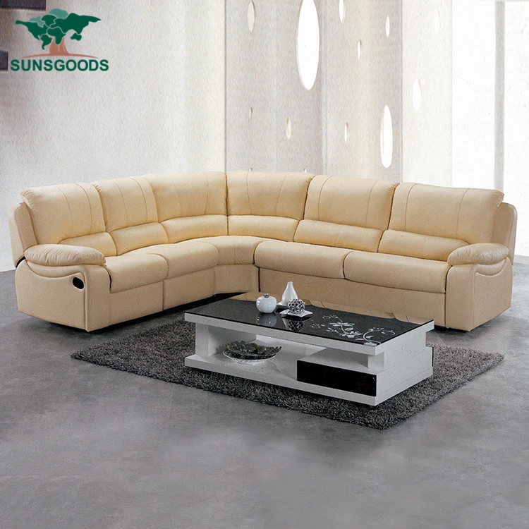 Wholesale Modern Luxury Leather / Bonded /PU/ Fabric Living Room Wood Frame Bedroom Sofa Furniture