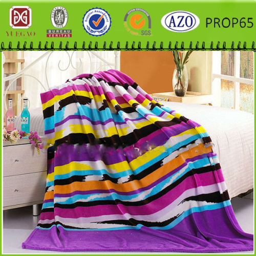 Lint free flame retardant washing multifunction handmade baby blanket