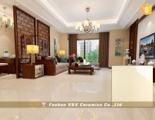Made in China Polished Ceramic Floor Tile 600x600,Low Water Absorption Porcelain Tile