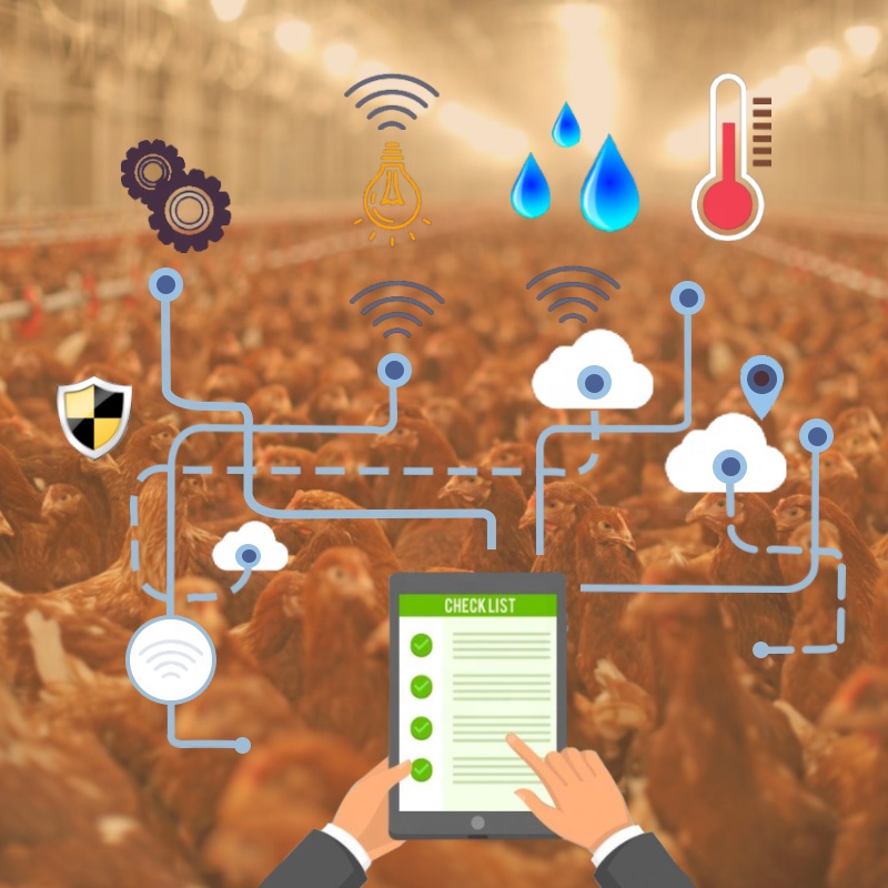 IOT ( Internet of Things ) Solutions service Smart Farming Air Temperature and Huimidirty Sensor