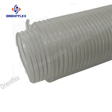Flexible dust collection pvc steel wire duct hose