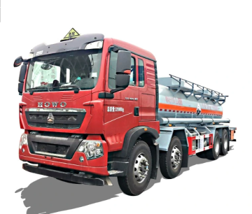 Sinotruk 100000 Liters Vitriol Corrosive Goods Tank Truck