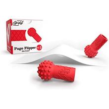 Page Flipper Rubber Fingers Tips Pencil Topper