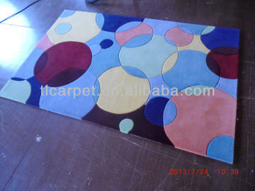 Hand Tufted Carpet Floral Pattern 01