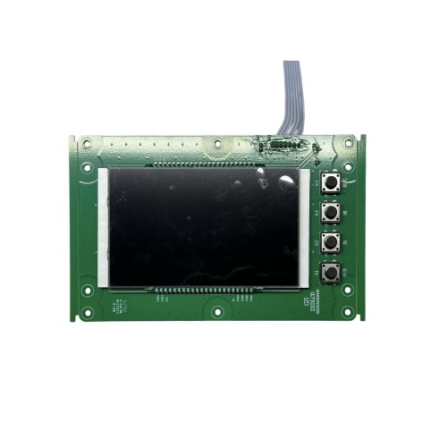 Painel de controle HMI com teclado LCD PCBA