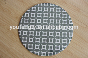 Wholesale heated round bath mat