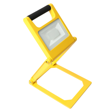 Rechargeable led floodlight for night work, IP44 rechargeable floodlight, Small power portable floodlight