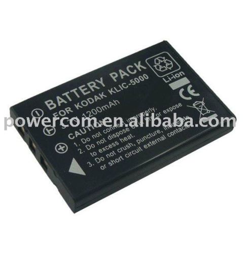 rechargeable camera battery pack KLI-5000