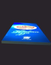 Junlong brand backlit led lightbox fabric display