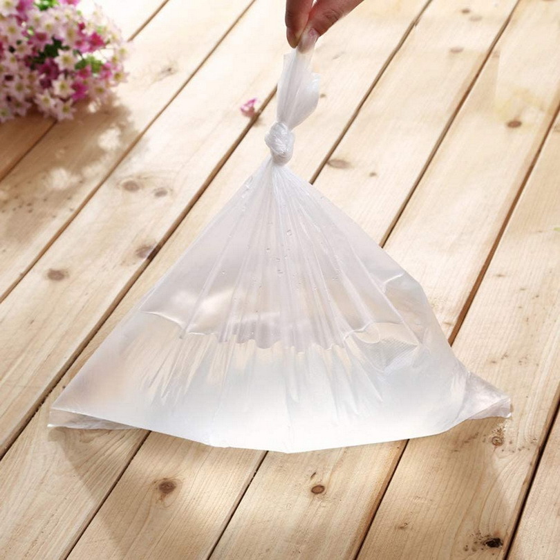 Flat Clear Recycling Shopping Plastic Courier Bottom Freezer Bags