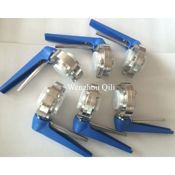 Sanitary Clamped Butterfly Valve