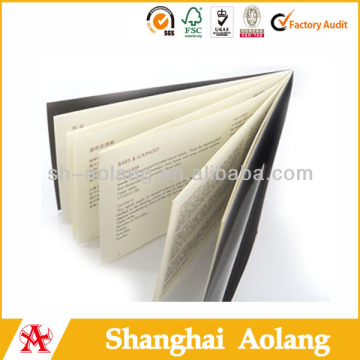 Shenzhen offset printing fashion brochure printing