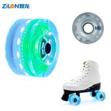 Light up roller skate wheels