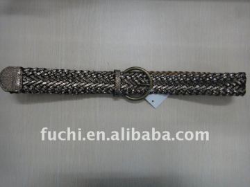 2011 new style silver knitted belt