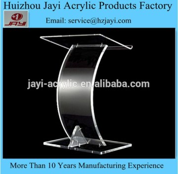 Factory wholesale acrylic speech desk speech table