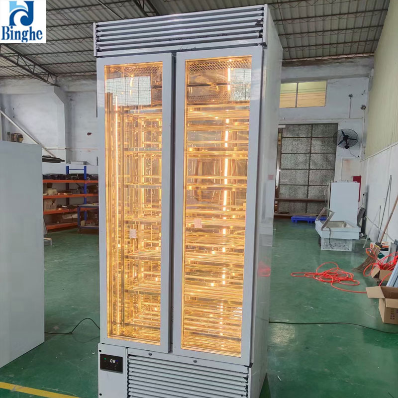 Western restaurant hot pot shop commercial beef cabinet dry wet refrigerated display cabinet customized beef ripening cabinet