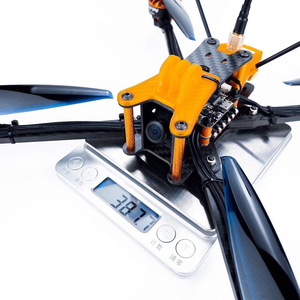 Darwin 129 Kit 7 inch FPV Traveller Darwin 129 Aero Drone Flying Machine F4 AIO Flight Control 15A Quadcopter