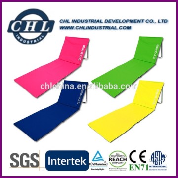 wholesales foldable sun bathing chair, promotional sun lounger with backrest